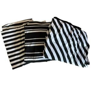 Womens Skirts Size XL Black White 3 Skirt Bundle Maxi Summer Vacation Packable